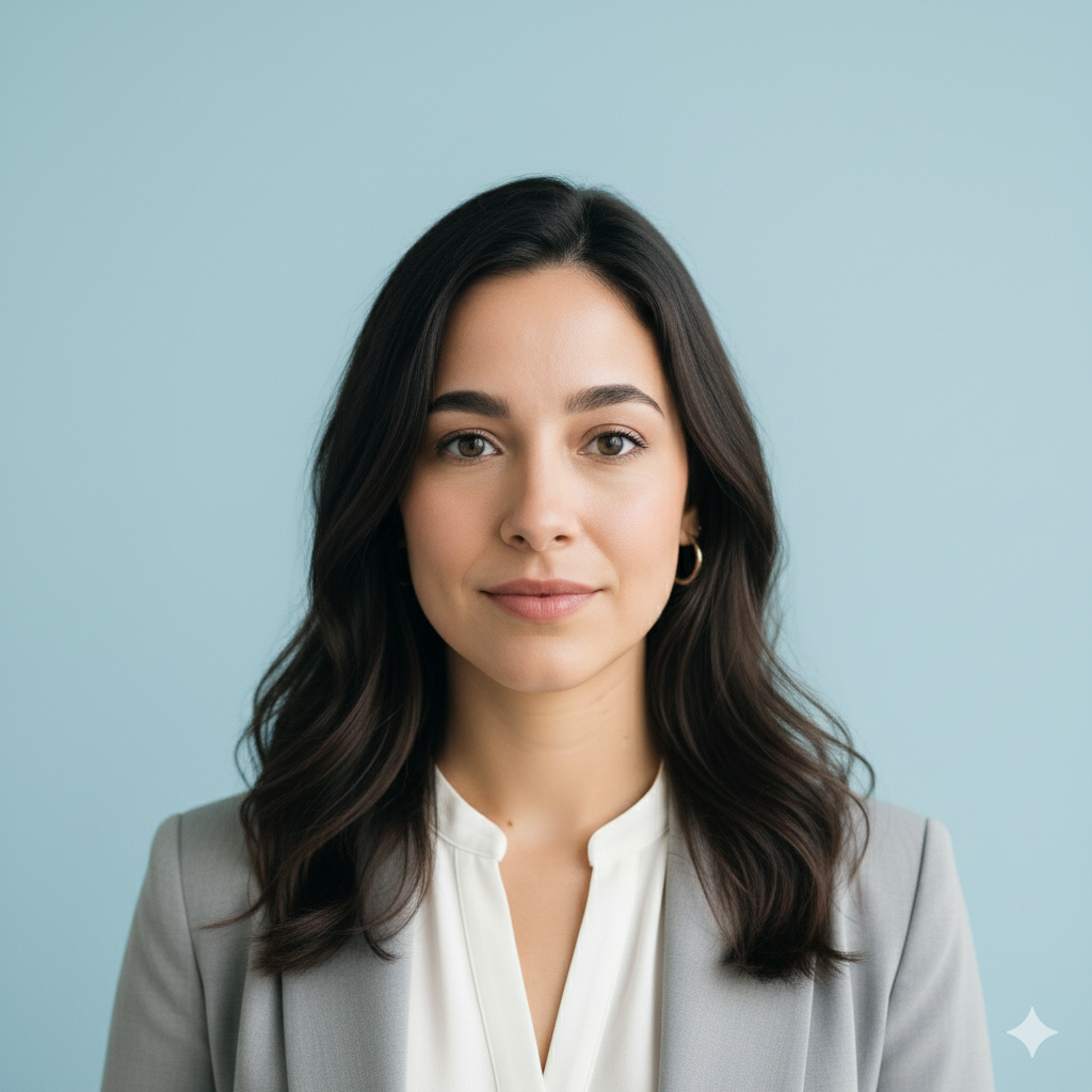 Job Interview Portrait – Professional and Polished – AIVisualsLab