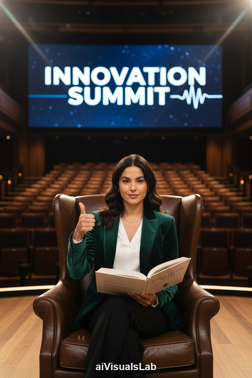 Confident Broadcast Shine - AI Prompt aiVisualsLab