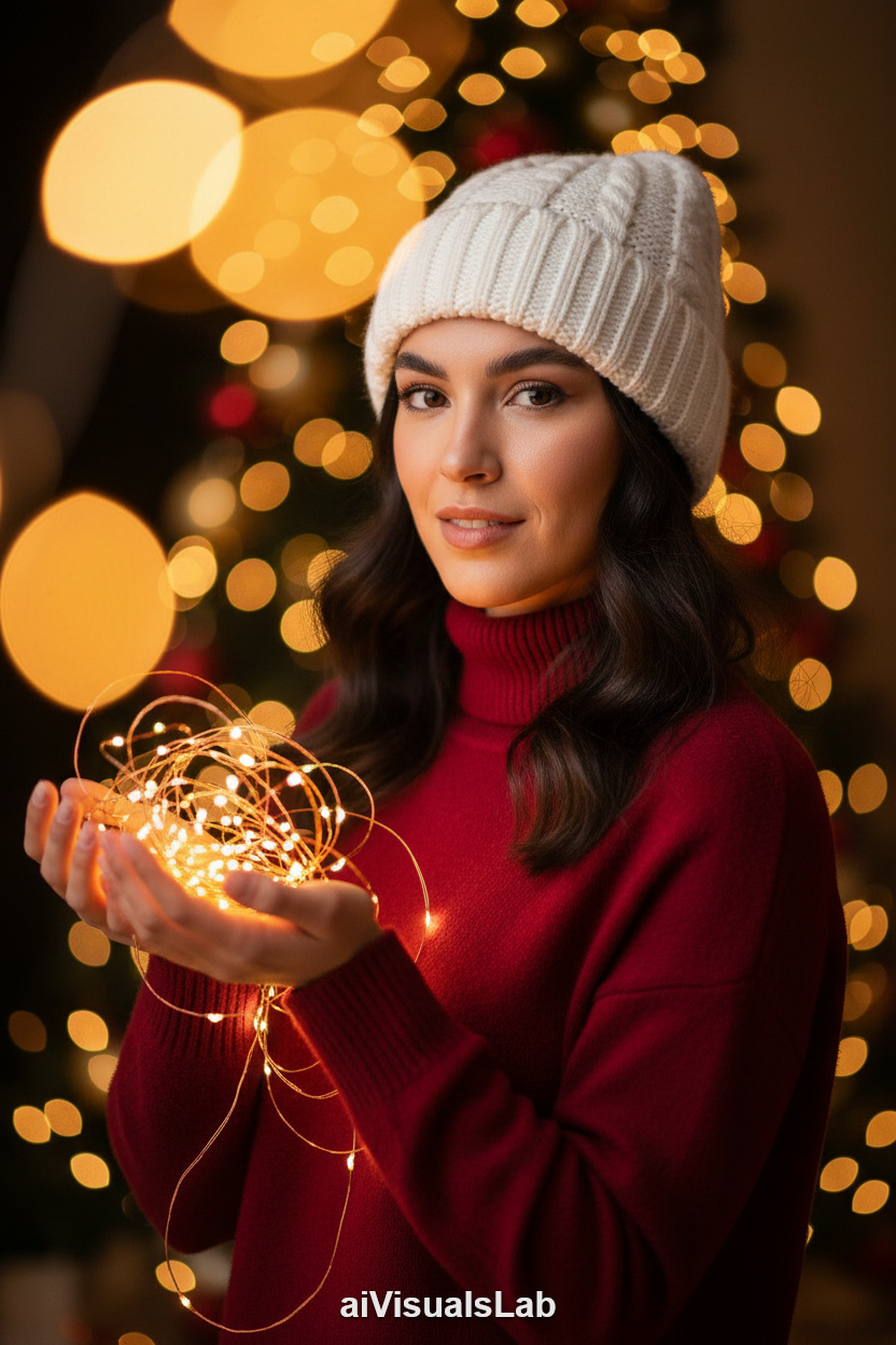 Golden Orb Gaze - #aiphoto #aiportrait #aiart #aivisuals