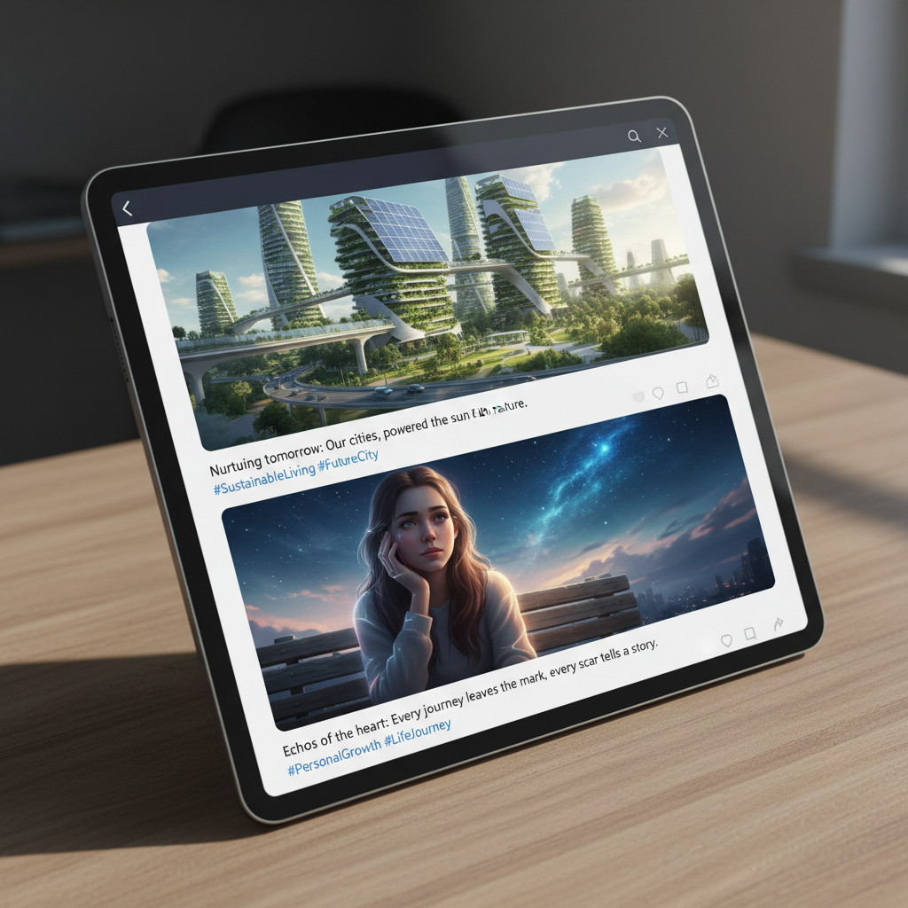 Seamless Storytelling: Integrating Visuals and Text